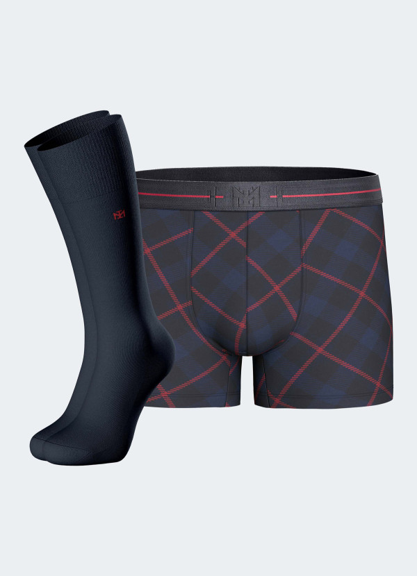 Coffret de Boxer et chausettes