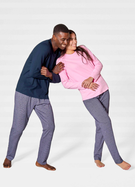 Pyjama long en coton