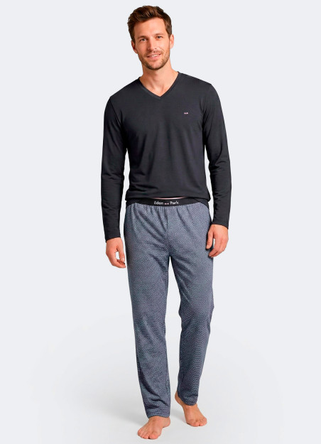 Pyjama long en coton