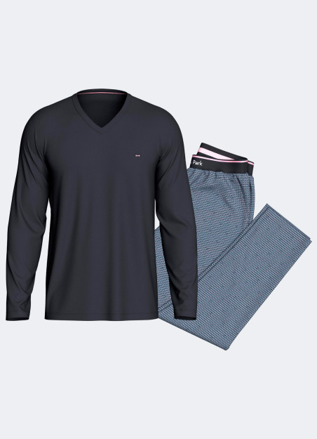 Pyjama long en coton