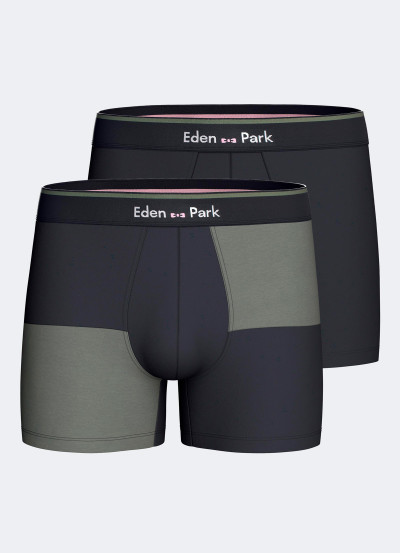 Pack de 2 Boxers en coton