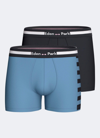 Pack de 2 Boxers en coton