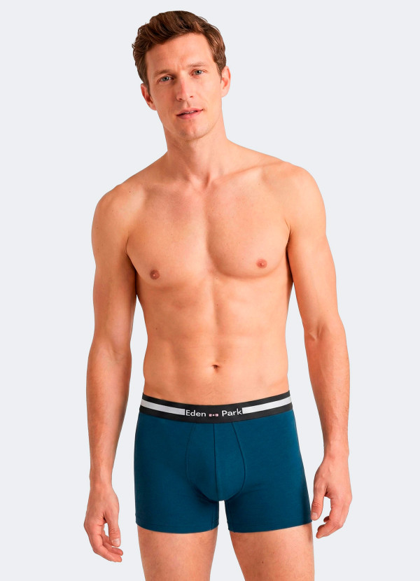 Pack de 2 Boxers en coton