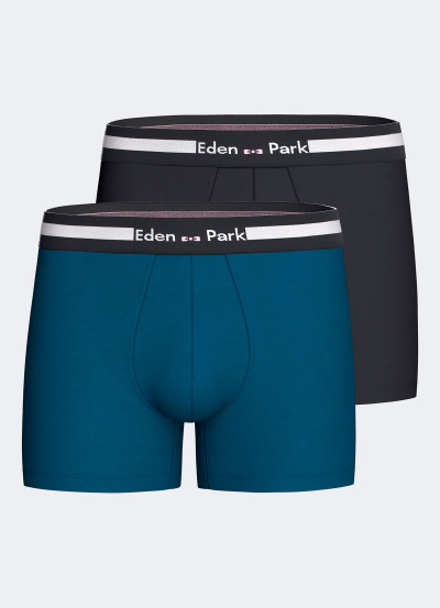 Pack de 2 Boxers en coton