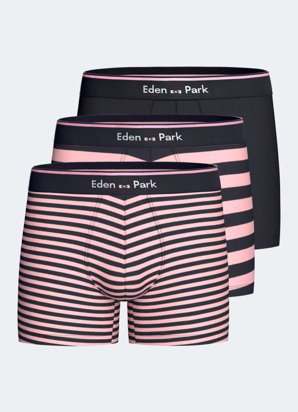 Pack de 3 Boxers en coton