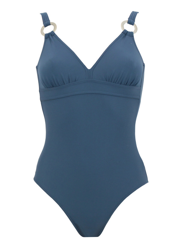 1 Piece coupé sous poitrine bleu - Atlan